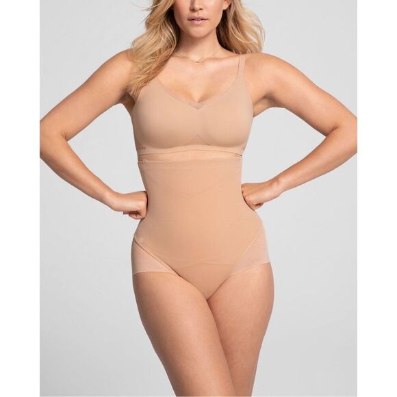 Honeylove  SuperPower Brief size XL Sand Tan Shapewear - Picture 1 of 11